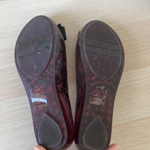 Melissa X Jason Wu Jelly Flats size US 7 - Picture 8 of 9